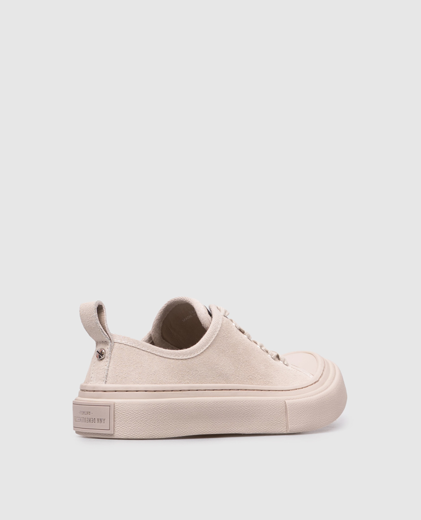 Halli beige suede sneakers Ann Demeulemeester 3