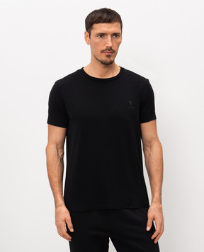 Trussardi Black t-shirt with logo print G0548000118NMTS09J03