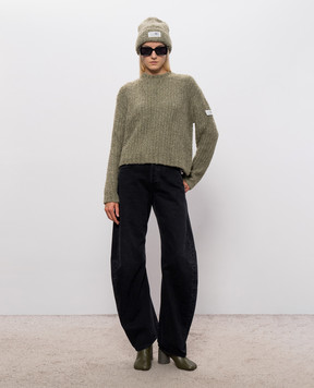 Maison Margiela MM6 Green sweater S62HL0055M13342