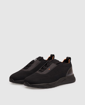 Santoni Black sneakers MBIO21601NERNHOD
