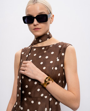 Saint Laurent CASSANDRE gold bracelet 830282Y1500