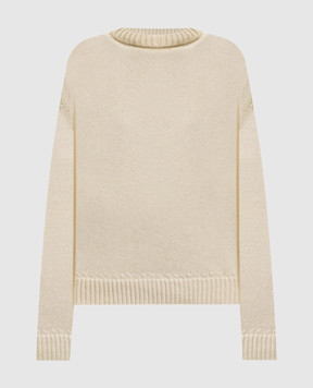 Jil Sander Yellow wool and cashmere sweater J02GP0277J14860