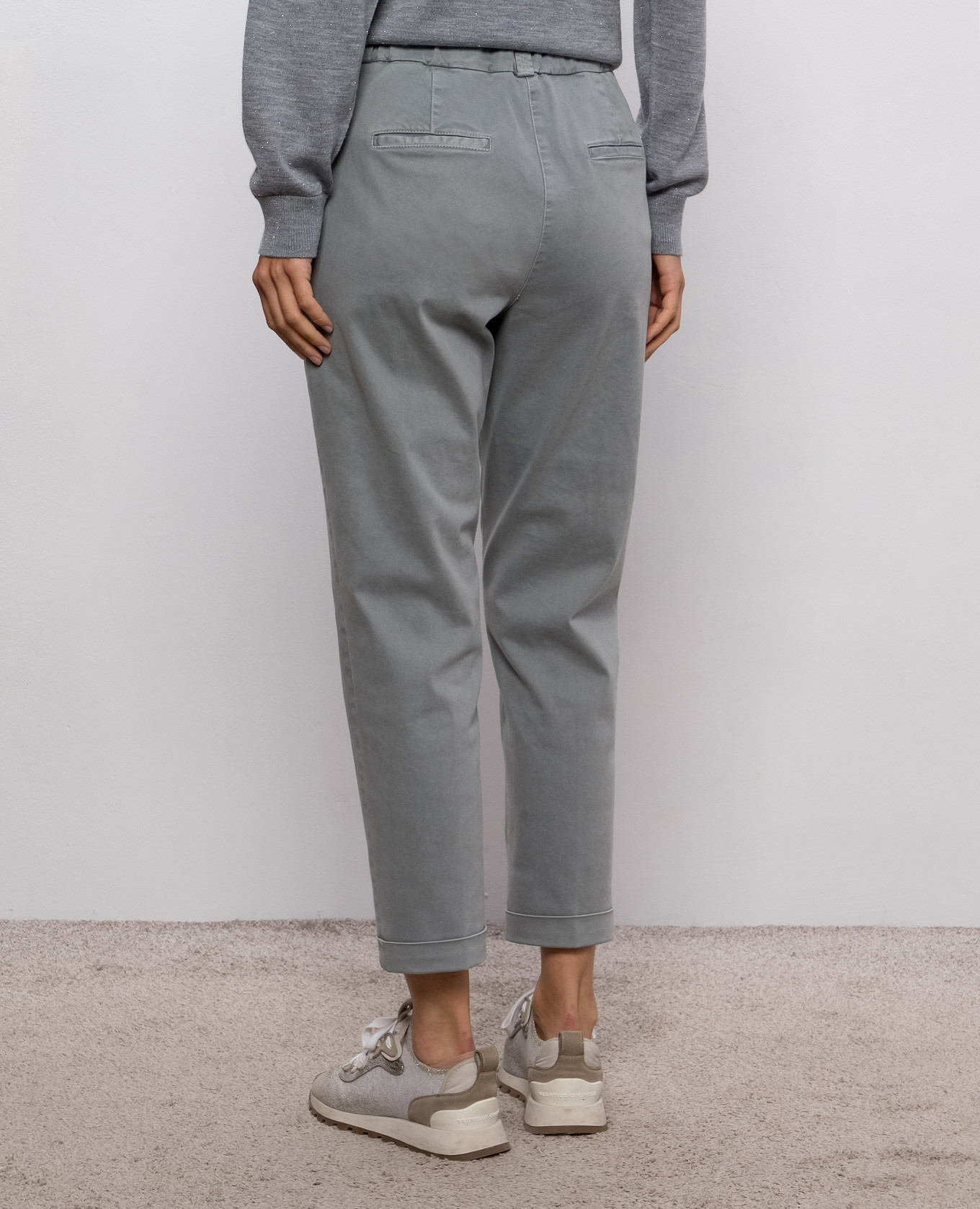 Gray pants Peserico 4