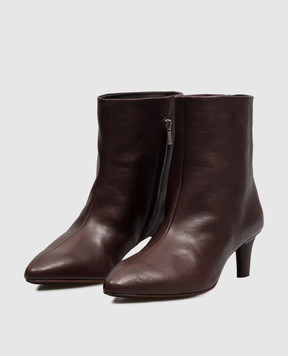Officine Creative Brown leather ankle boots SUZY SUZY002
