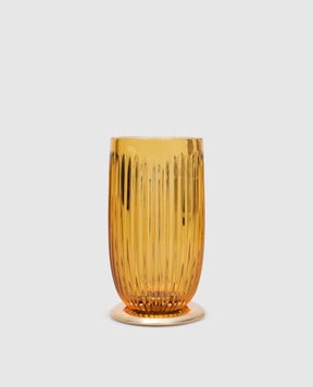 Treesseci Yellow crystal glass for the bathroom Elegance EL03AAMGD