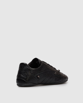 Balenciaga Black leather City sneakers 856693WZENC