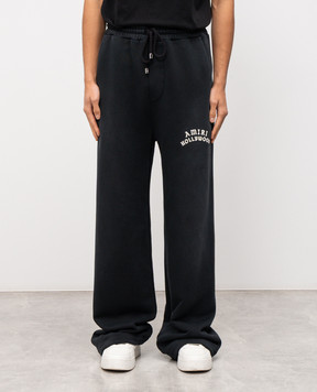 AMIRI Black HOLLYWOOD sweatpants AMJYSP1049