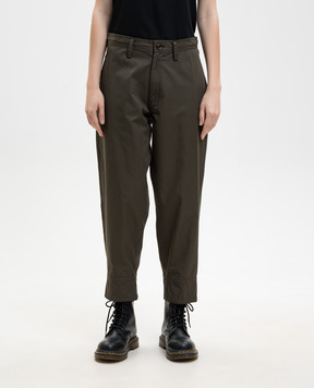 Y`S Yamamoto Brown pants YQP12026