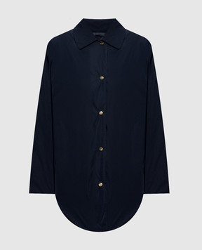 Max Mara CARLOTTA blue reversible jacket MTCCARLOTTA