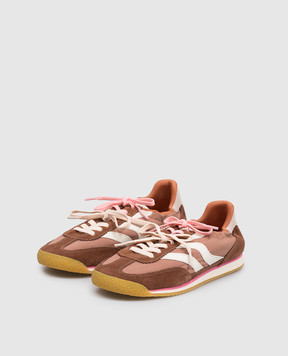 Maripe Brown PURE combination sneakers PURE