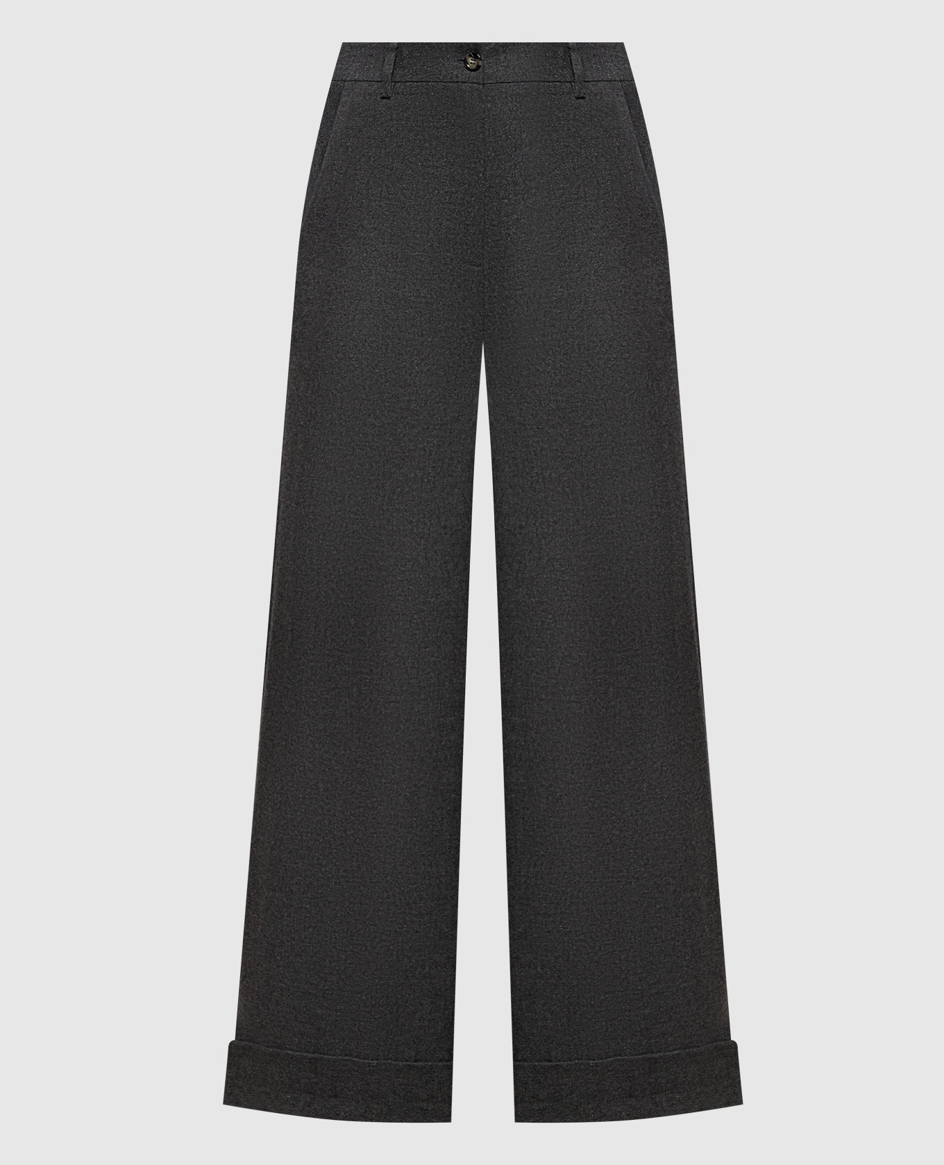 Gray pants with wool