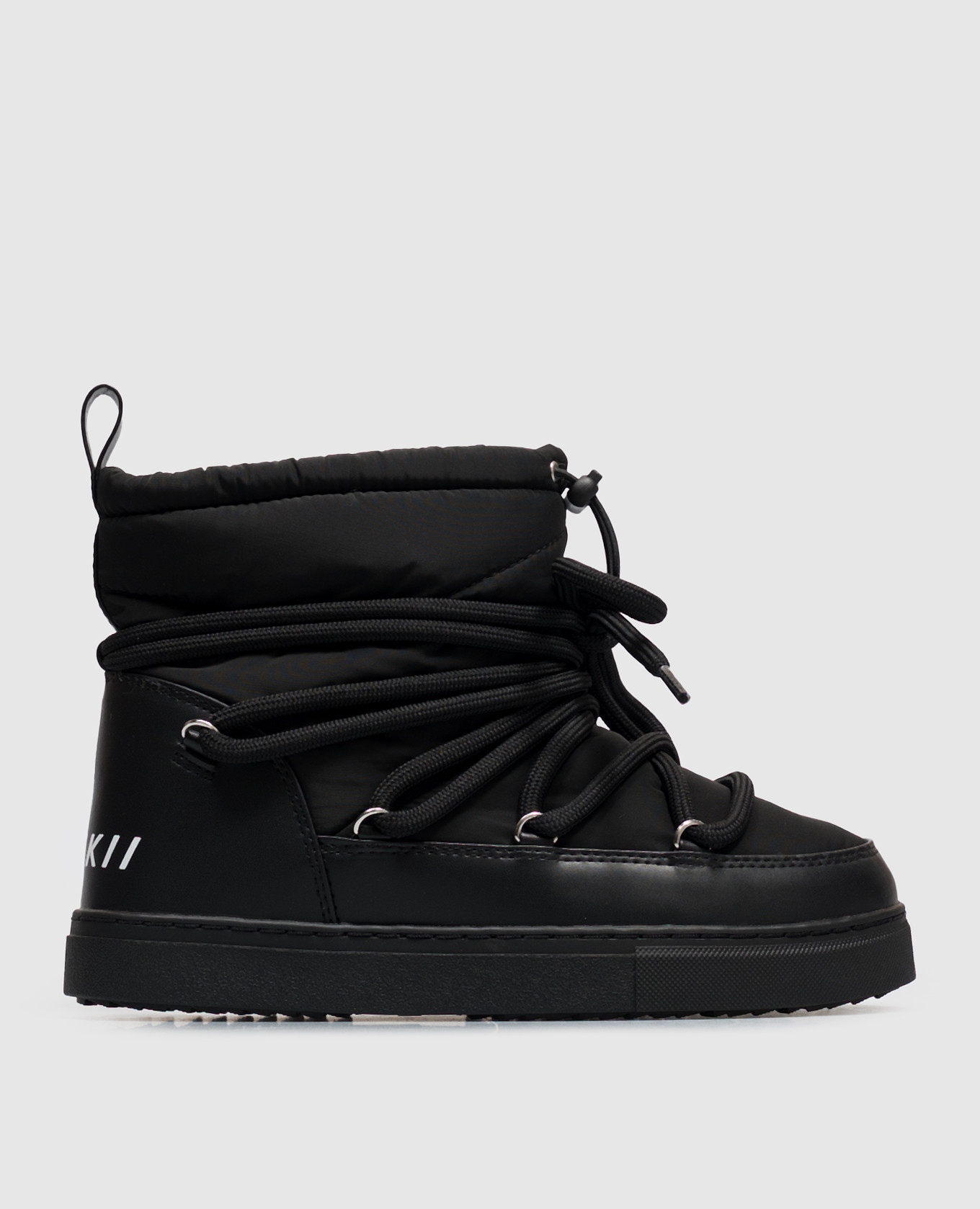Children's black Mountain moon boots