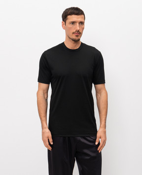 Zimmerli Black T-shirt 286144786