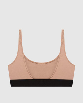 Tom Ford Beige top with logo BRJ016JEX011