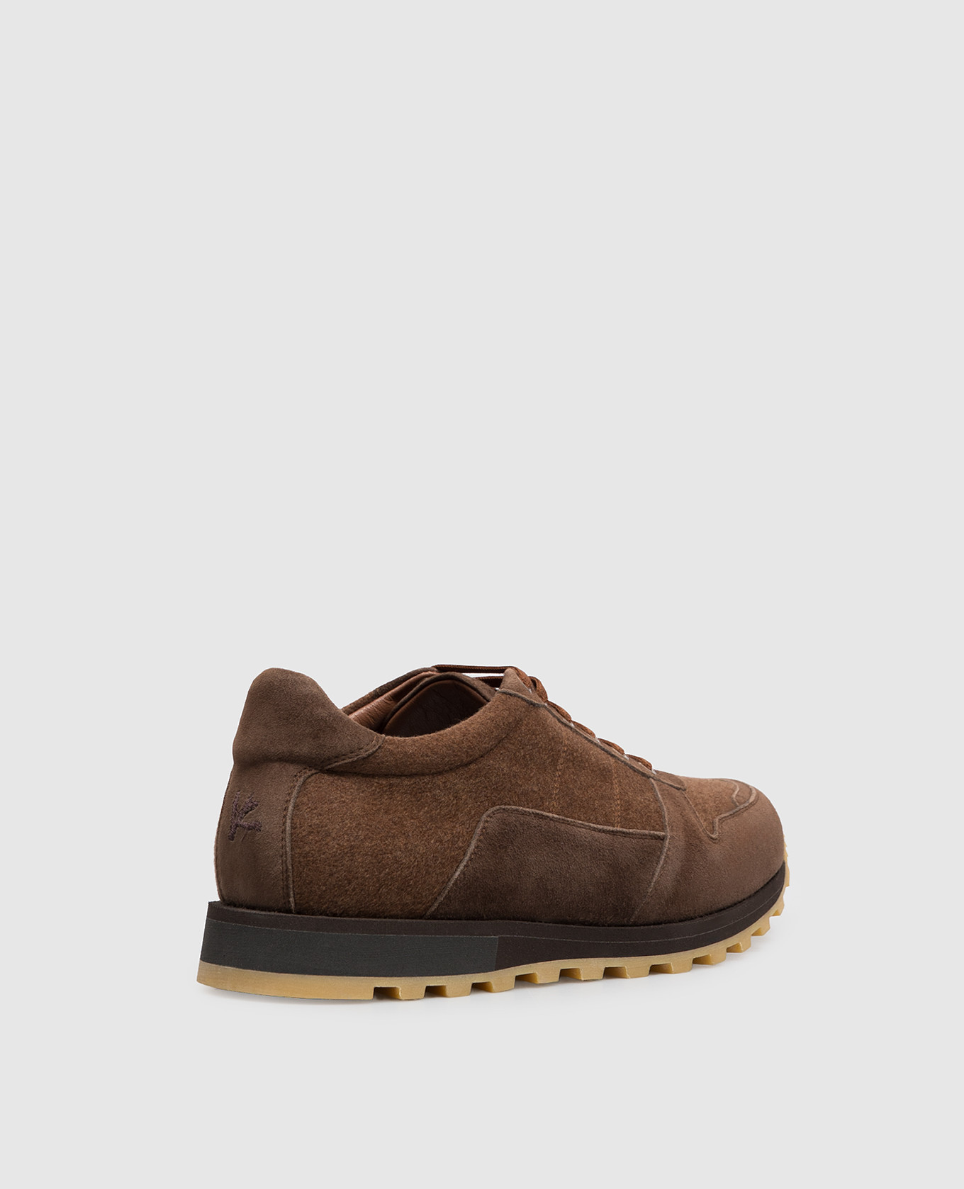 Brown combination sneakers ISAIA 3