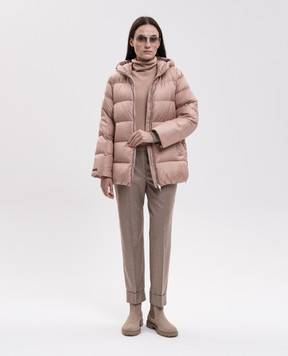 Peserico Beige down jacket A24120J6957