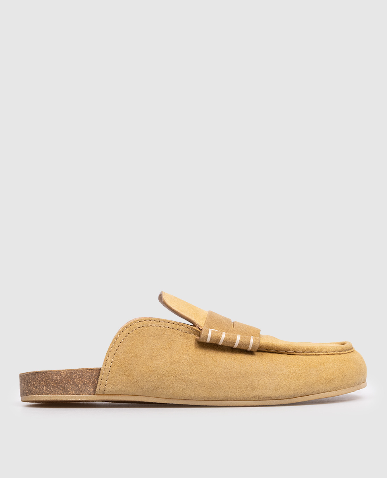 

Brown suede Stitch mules JW Anderson