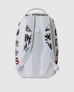 Sprayground Children's white backpack THINK ON IT 910B8870NSZ