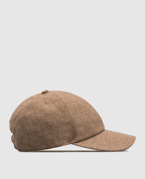 Agnona Beige cashmere cap AK12U1XU7066