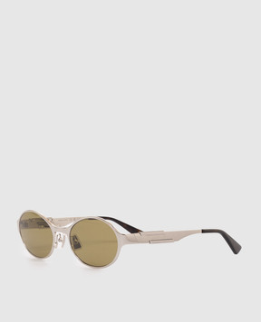 Bottega Veneta Dash Silver Sunglasses 872418V4450