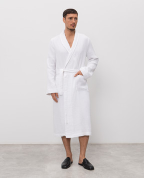 L'appartement White Plush Robe PLUSHAIRPLYBATHROBE