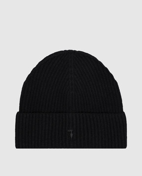 Trussardi Black wool hat E601C000001NXHK01K99