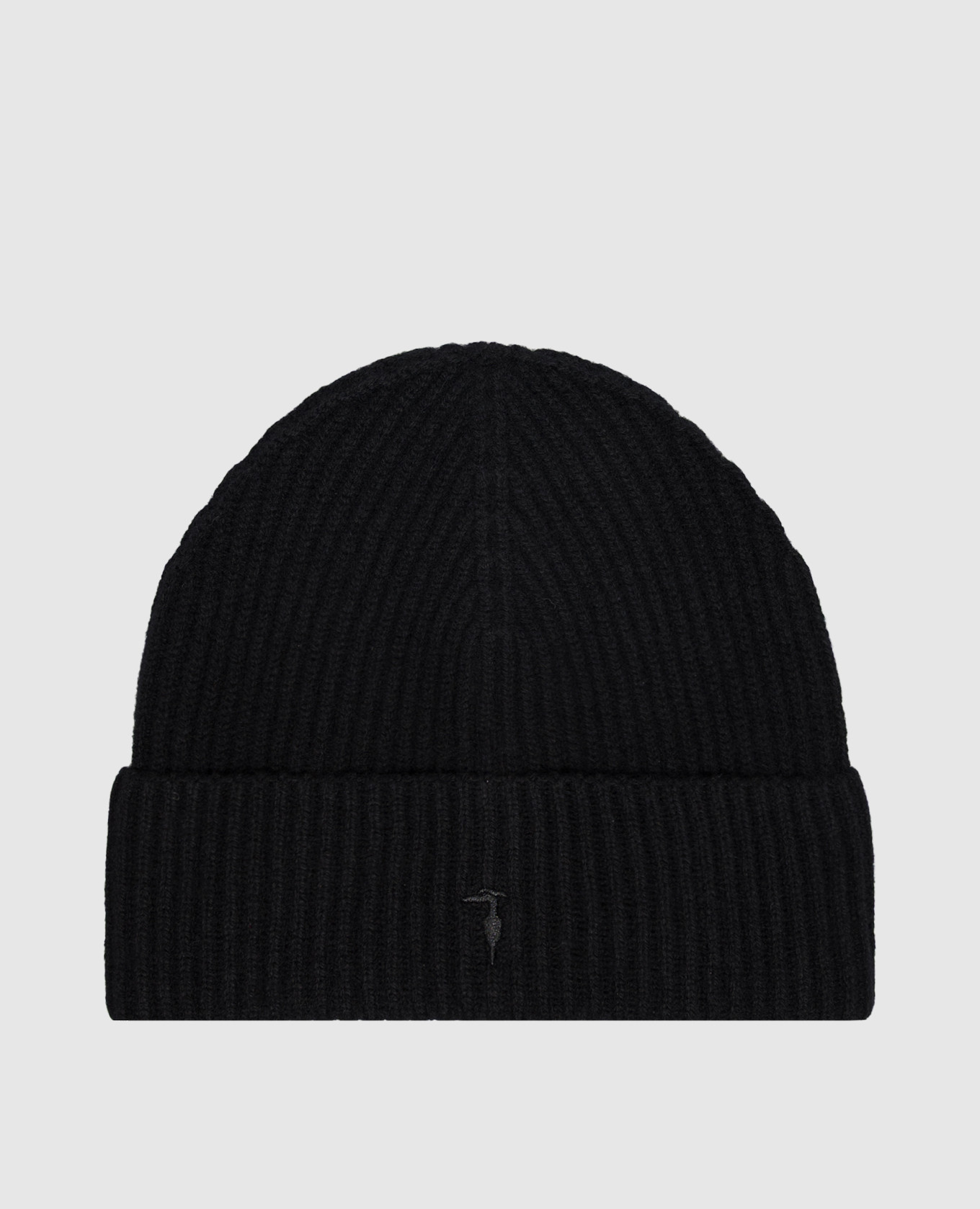 Black wool hat