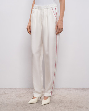 Tom Ford White silk pants PAW682FAX1717