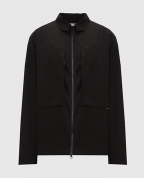 Riotdivision Black windbreaker with logo patch RD2PANGLRTSGEN1