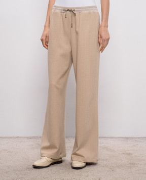MooRER Beige pants MARSALA_PAK MARSALAPAK