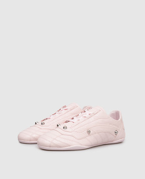 Balenciaga Pink leather City sneakers 856693WZENC