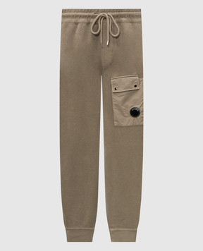 C.P. Company Khaki cargo joggers MSP191A006614G