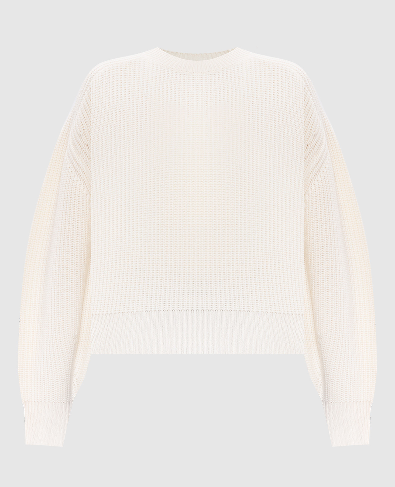 White cashmere sweater NAURU Loulou de Saison