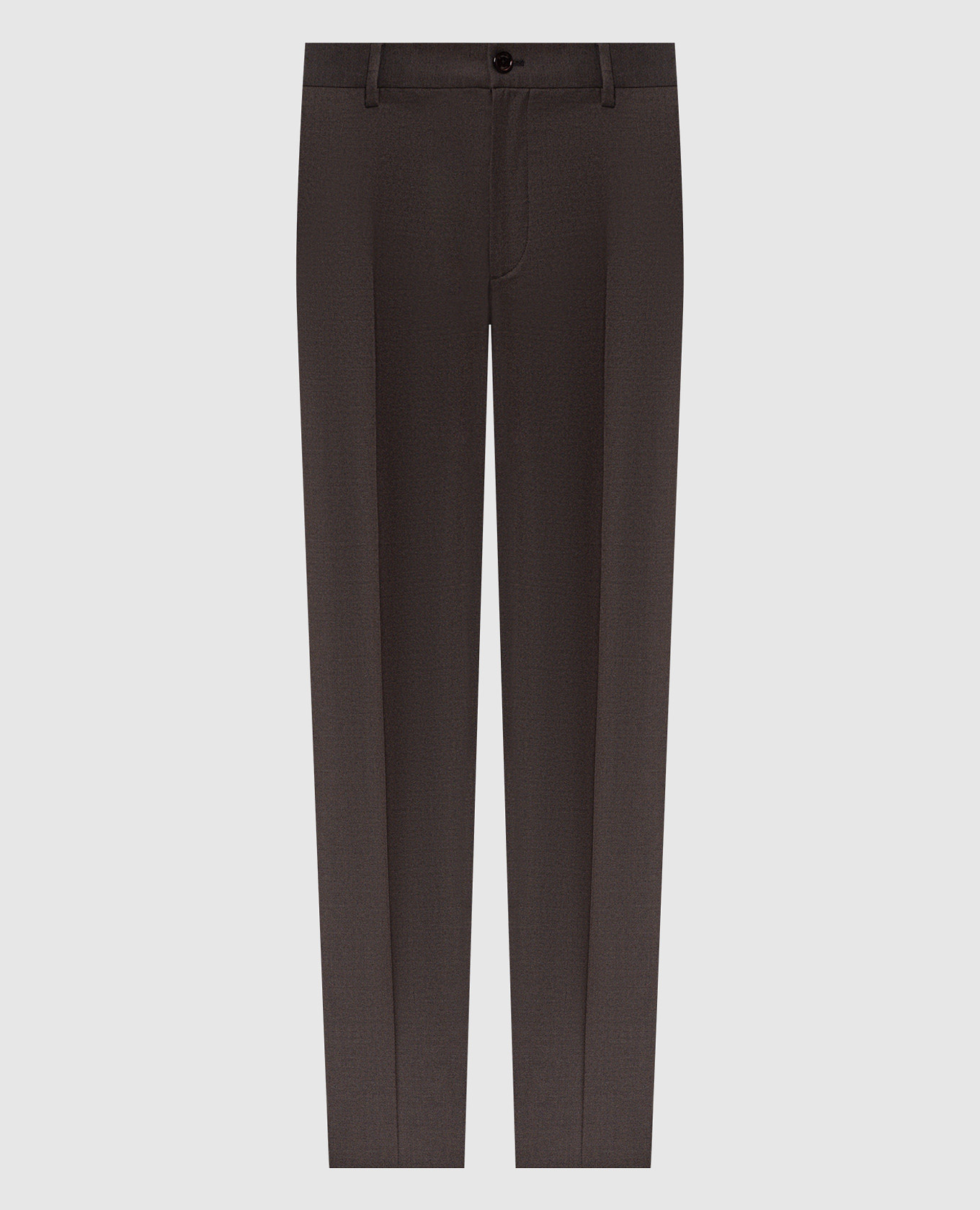 Brown wool pants