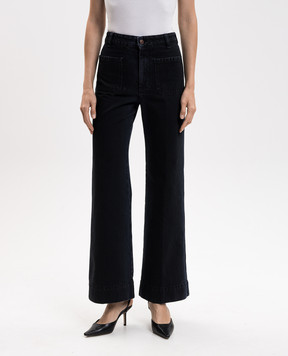Victoria Beckham Blue flared jeans Alina 1426DJE007252S
