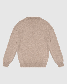 Brunello Cucinelli Children's gray cashmere sweater B22M10010B