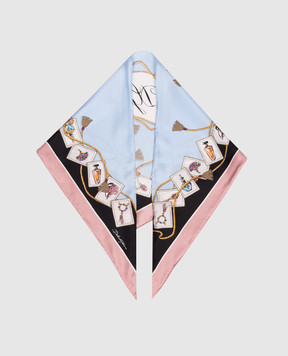 Dolce&Gabbana Printed silk scarf FS329AGDDLQ