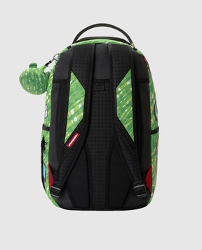 Sprayground Kids' Green Moneybear Chomp & Keychain Backpack 910B8670NSZ