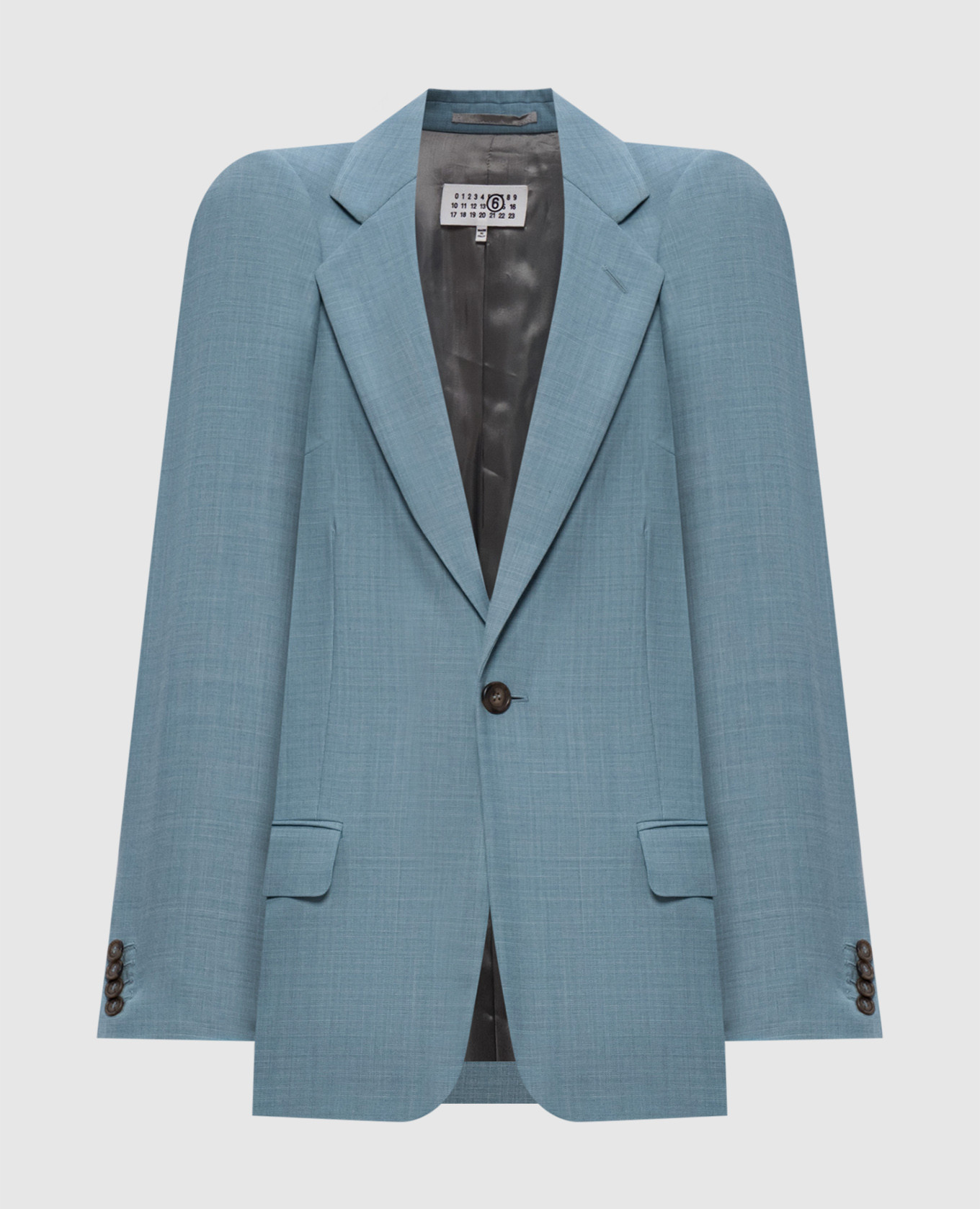 Blue wool jacket