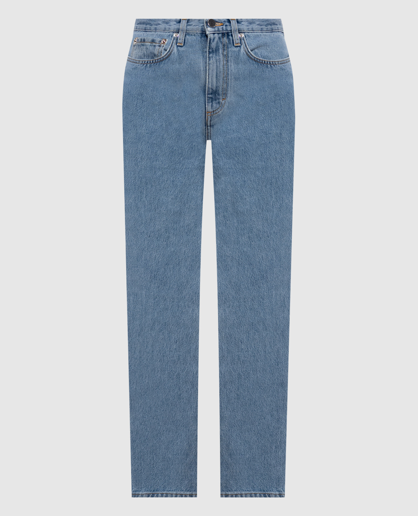 JUDE blue jeans with logo patch