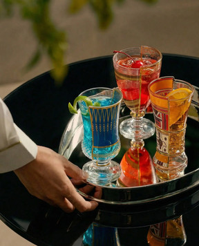 SELETTI Clarice cocktail glass set 09735