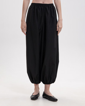 Loulou de Saison ALMAYA black silk pants ALMAYA