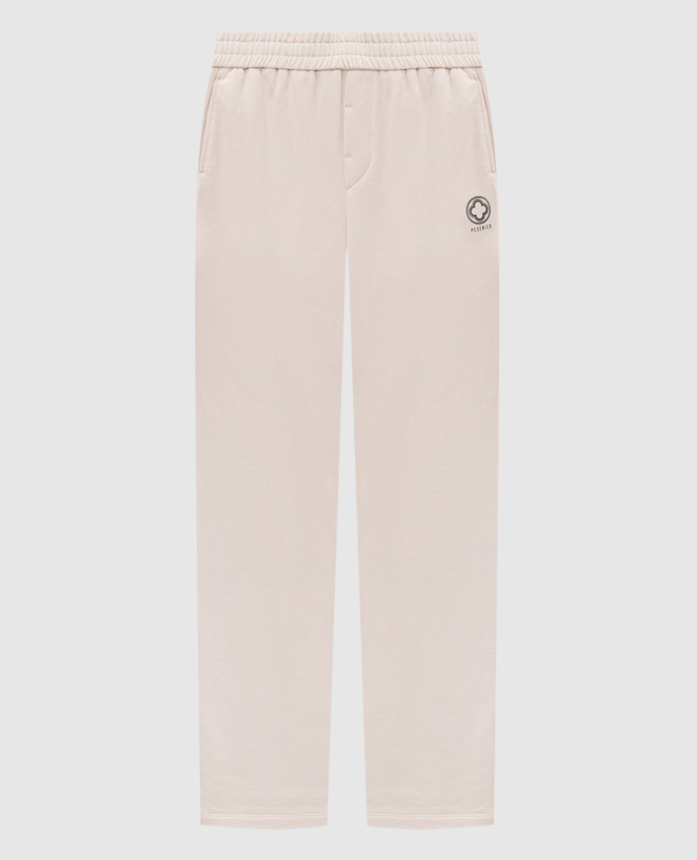 

Beige sweatpants with logo Peserico