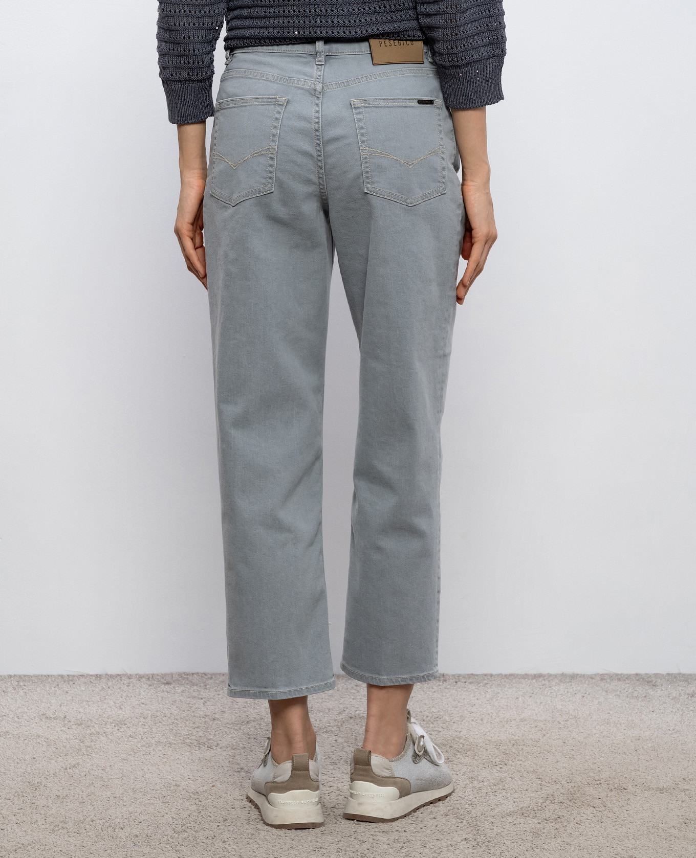 Gray jeans Peserico 4