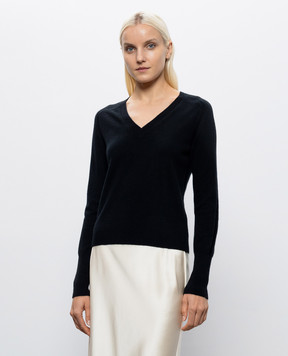 JOSEPH Black Lucille cashmere pullover JF009652