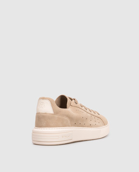 Bally Beige suede Lift sneakers MSK0GCSU005