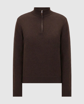 Cashmere&Whiskey Brown cashmere jumper MU866A1312525R