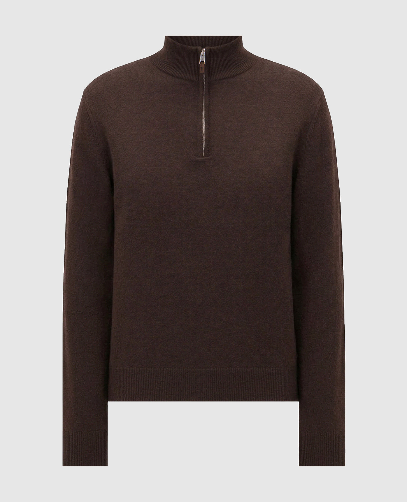 Brown cashmere jumper