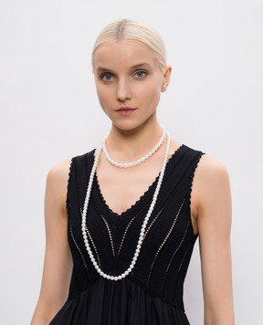 Madreperla White double layer necklace 211786