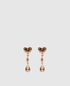 Twinset Gold earrings with crystals 262TA4033